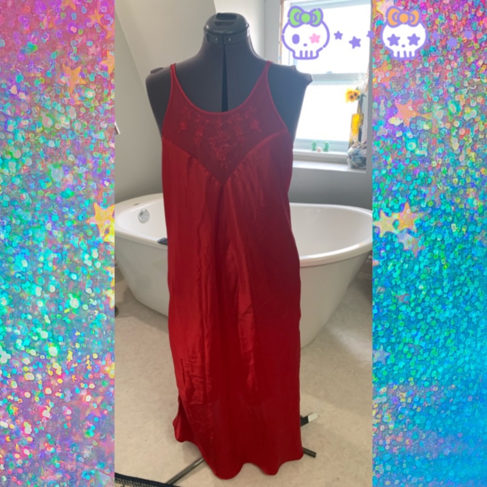 Vintage Red Lingerie